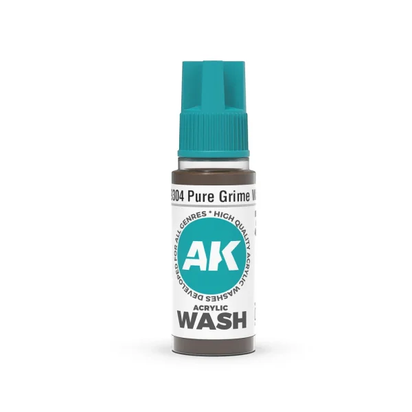 AK Interactive – Pure Grime Wash 18ml – AK19304 - AK Interactive - Ludik Vault