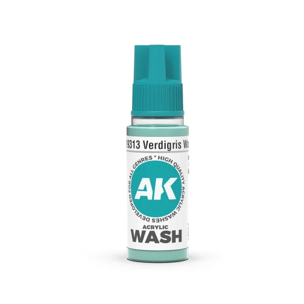 5568354487 AK Interactive – Verdigris Wash 18ml – AK19313 - AK Interactive - Ludik Vault