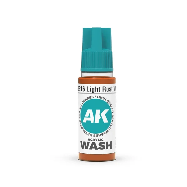 5568354517 AK Interactive – Light Rust Wash 18ml – AK19316 - AK Interactive - Ludik Vault