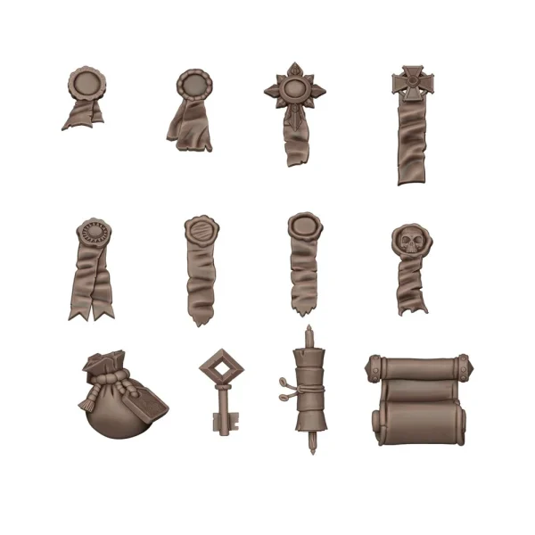 5568355040-2 AK Interactive - SEALS AND SCROLLS - AKBIT0027