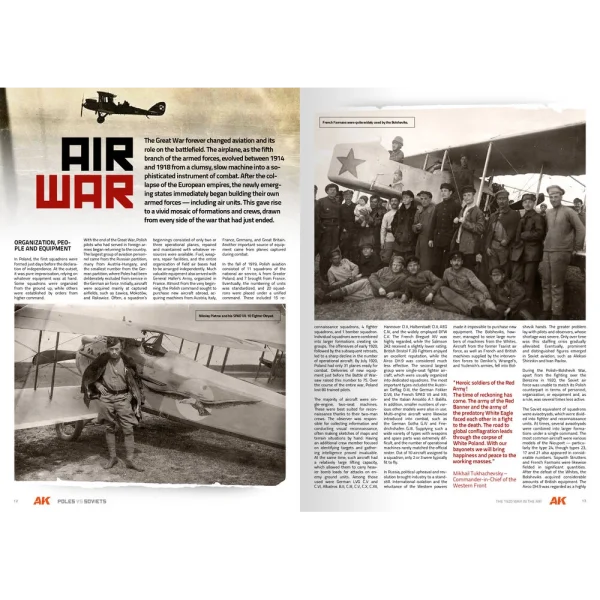 AK Interactive - POLISH & SOVIET THE 1920 WAR IN THE AIR by LUKASZ BOCH - AK130031
