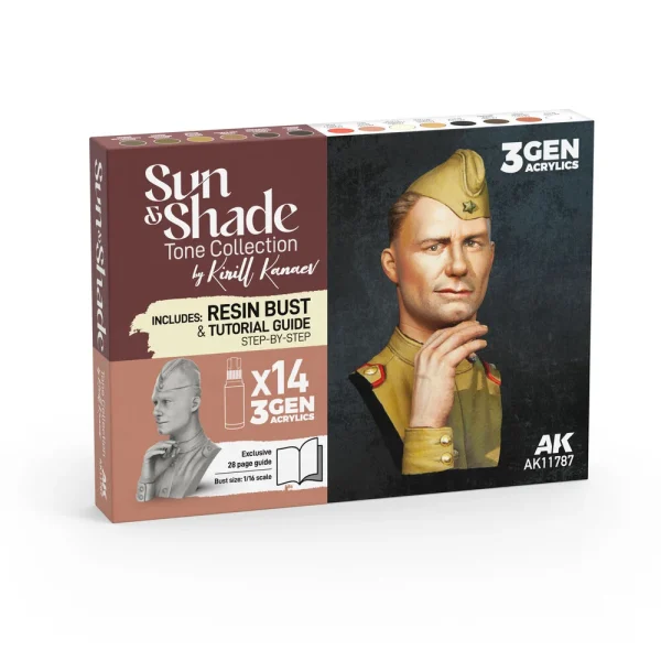AK Interactive – SUN & SHADE TONE COLLECTION BY KIRILL KANAEV – AK11787 - AK Interactive - Ludik Vault