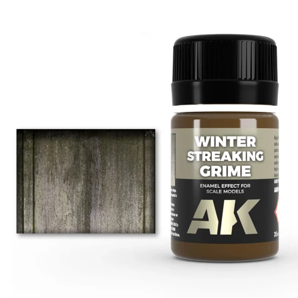 AK Interactive – STREAKING GRIME FOR WINTER VEHICLES – AK014 - AK Interactive - Ludik Vault
