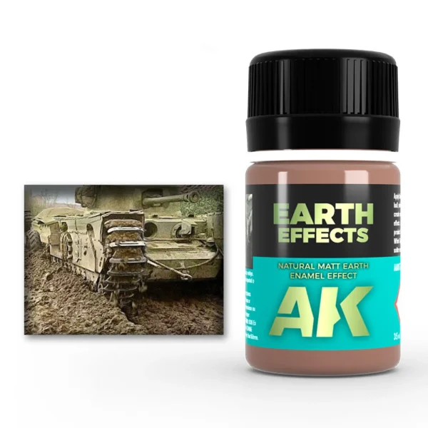 AK Interactive – EARTH EFFECTS – AK017 - AK Interactive - Ludik Vault