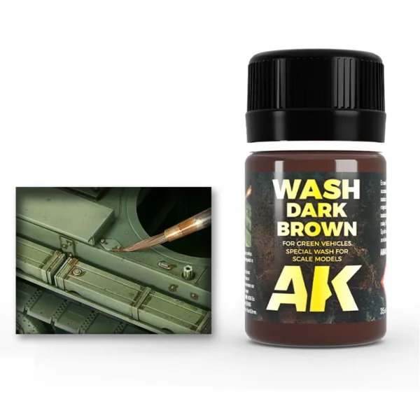 6535570459 AK Interactive – WASH FOR GREEN VEHICLES – AK045 - AK Interactive - Ludik Vault