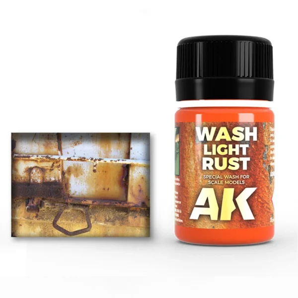 6535570466 AK Interactive – LIGHT RUST WASH – AK046 - AK Interactive - Ludik Vault
