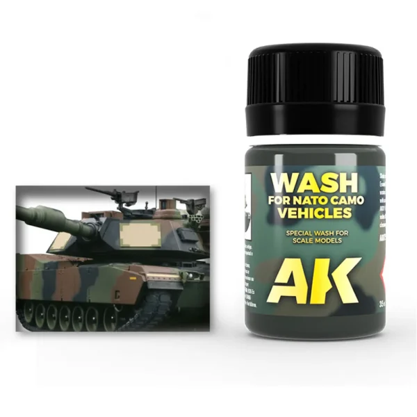6535570756 AK Interactive – WASH FOR NATO VEHICLES – AK075 - AK Interactive - Ludik Vault