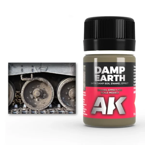 AK Interactive – DAMP EARTH EFFECTS – AK078 - AK Interactive - Ludik Vault