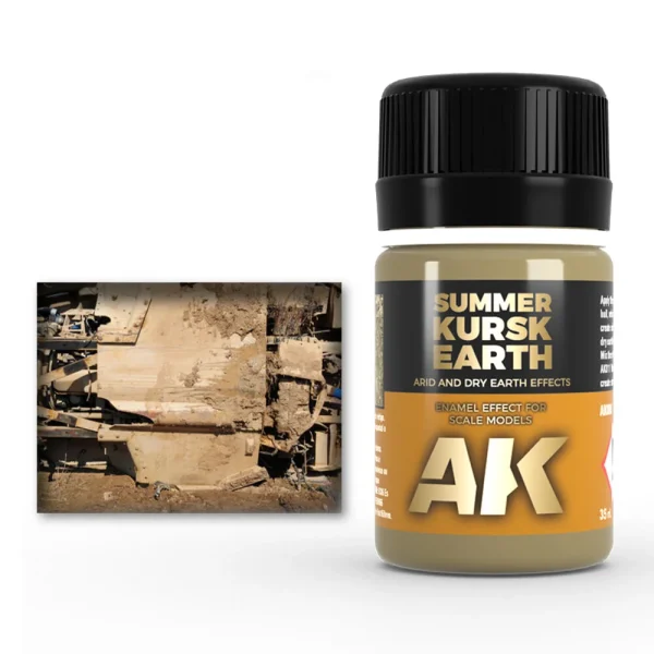 AK Interactive – SUMMER KURSK EARTH EFFECTS – AK080 - AK Interactive - Ludik Vault