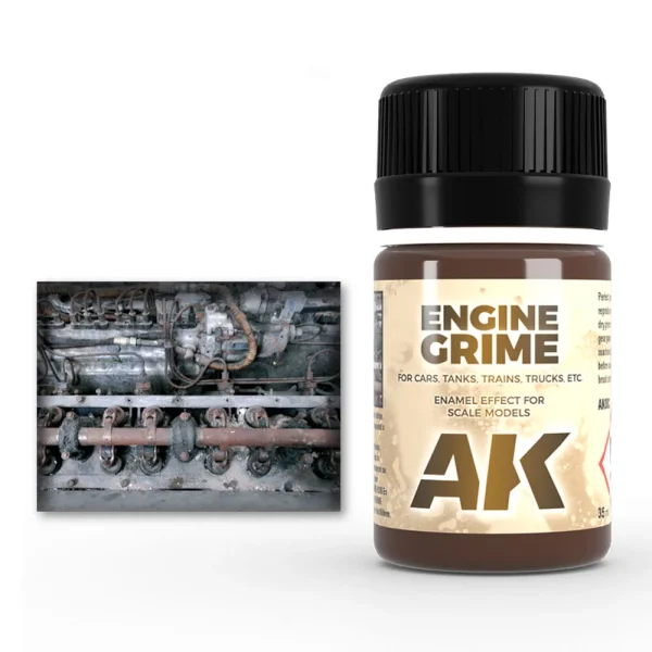 AK Interactive – ENGINE GRIME – AK082 - AK Interactive - Ludik Vault