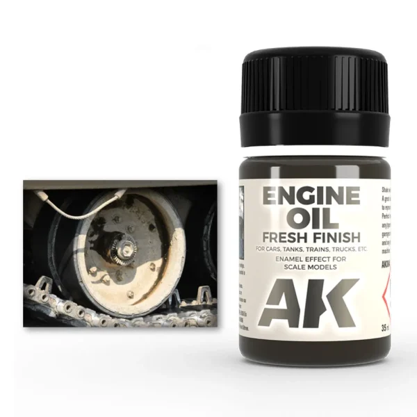 AK Interactive – ENGINE OIL – AK084 - AK Interactive - Ludik Vault