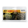 6535570879 AK Interactive – ENGINES AND METAL WEATHERING SET – AK087 - AK Interactive - Ludik Vault