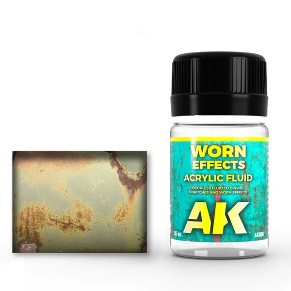 6535570886 AK Interactive – CHIPPING EFFECTS ACRYLIC FLUID – AK088 - AK Interactive - Ludik Vault