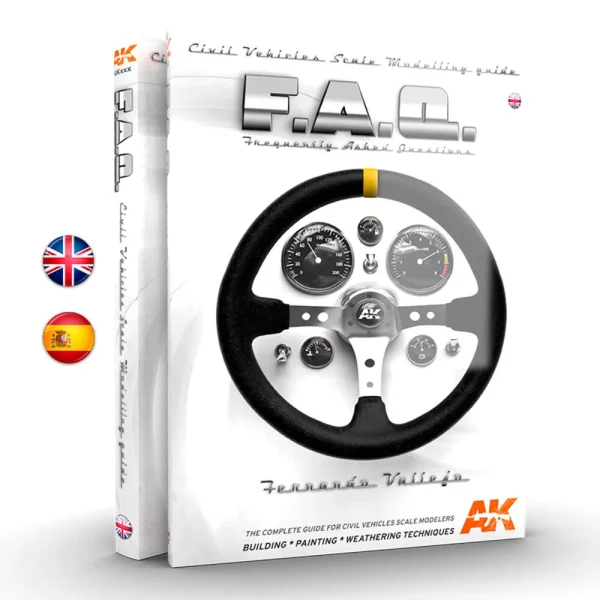 6535572477 AK Interactive – CIVIL VEHICLES SCALE MODELLING F.A.Q – Spanish – AK283 - AK Interactive - Ludik Vault
