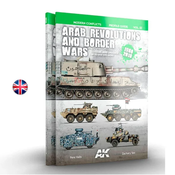 AK Interactive – ARAB REVOLUTIONS AND BORDER WARS VOL III- English – AK286 - AK Interactive - Ludik Vault