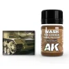 6535573009 AK Interactive – WASH FOR DARK YELLOW VEHICLES – AK300 - AK Interactive - Ludik Vault