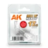 6535575058 AK Interactive – MIX AND READY – Acrylics (6 Empty, 17ml jars WITH SHAKER BALL) – AK505 - AK Interactive - Ludik Vault