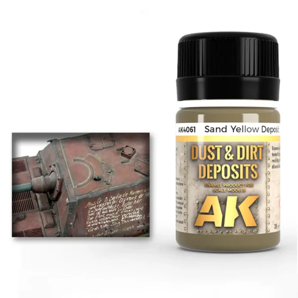 AK Interactive – SAND YELLOW DEPOSIT – AK4061 - AK Interactive - Ludik Vault