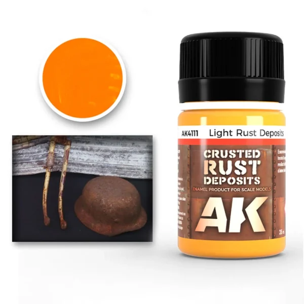 6535575348 AK Interactive – LIGHT RUST DEPOSIT – AK4111 - AK Interactive - Ludik Vault