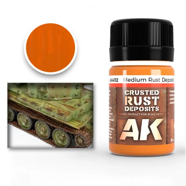 6535575355 AK Interactive – MEDIUM RUST DEPOSIT – AK4112 - AK Interactive - Ludik Vault