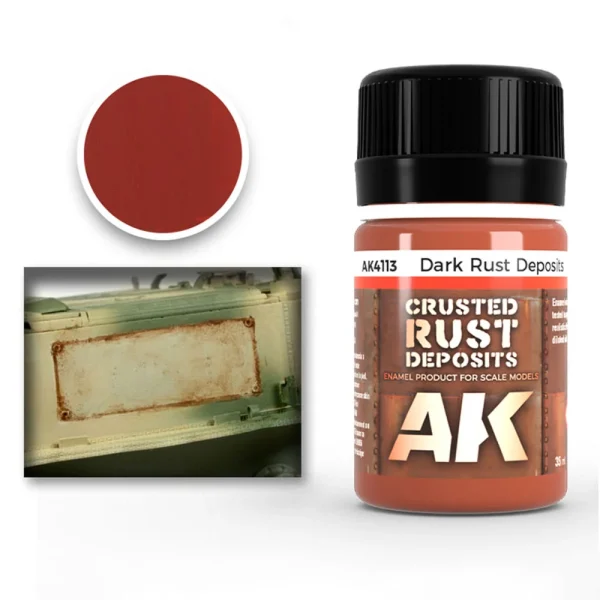 6535575362 AK Interactive – DARK RUST DEPOSIT – AK4113 - AK Interactive - Ludik Vault