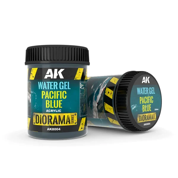 6564920867 AK Interactive – WATER GEL PACIFIC BLUE – 250ml (Acrylic) – AK8004 - AK Interactive - Ludik Vault
