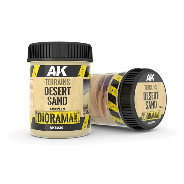 AK Interactive – TERRAINS DESERT SAND – 250ml (Acrylic) – AK8020 - AK Interactive - Ludik Vault