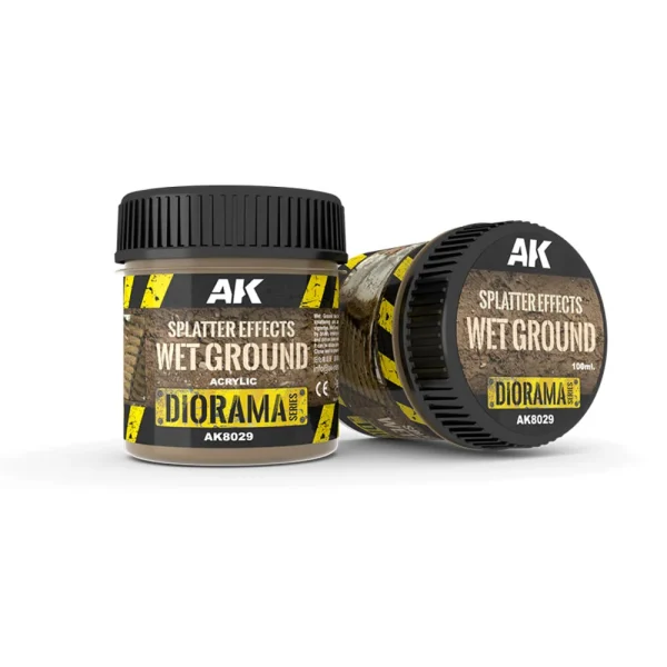 6564921116 AK Interactive – SPLATTER EFFECTS WET GROUND – 100ml (Acrylic) – AK8029 - AK Interactive - Ludik Vault