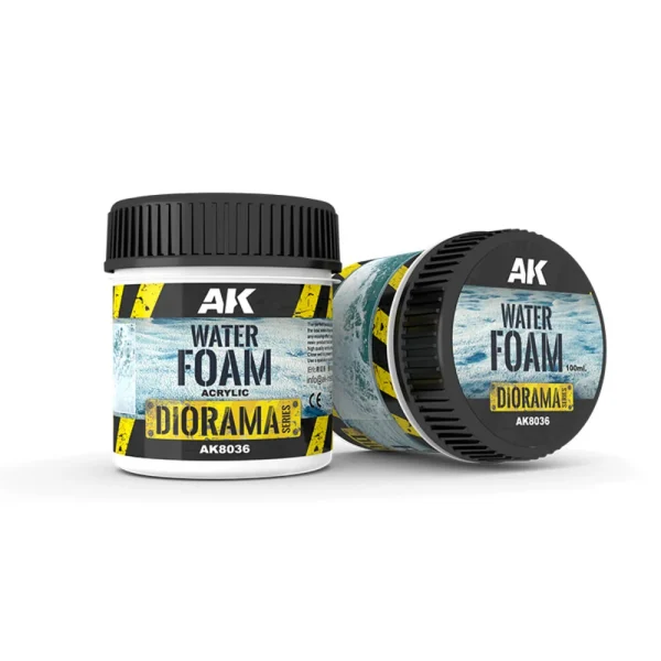 6564921185 AK Interactive – WATER FOAM – 100ml (Acrylic) – AK8036 - AK Interactive - Ludik Vault