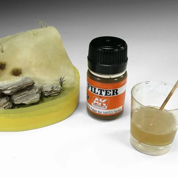 6564921451-1 AK Interactive - RESIN WATER 2-COMPONENTS EPOXY RESIN - 375ml - AK8043