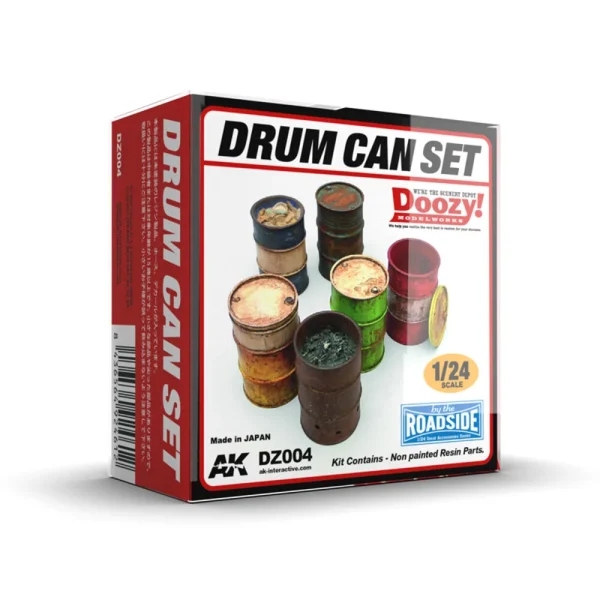 6564924612 AK Interactive – DRUM CAN SET – DZ004 - AK Interactive - Ludik Vault