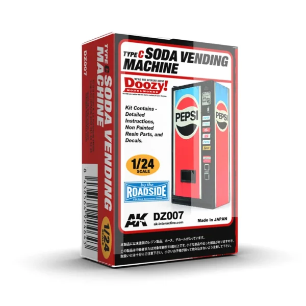 6564924643 AK Interactive – SODA VENDING MACHINE / TYPE C – DZ007 - AK Interactive - Ludik Vault