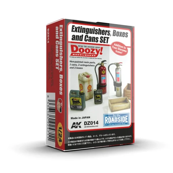 6564924711 AK Interactive – EXTINGUISHERS, BOXES AND CANS SET – DZ014 - AK Interactive - Ludik Vault