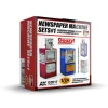 AK Interactive – NEWSPAPER MACHINE SETS 1 – DZ017 - AK Interactive - Ludik Vault