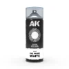 AK Interactive – Fine Primer White – Spray 400ml (Includes 2 nozzles) – AK1011 - AK Interactive - Ludik Vault