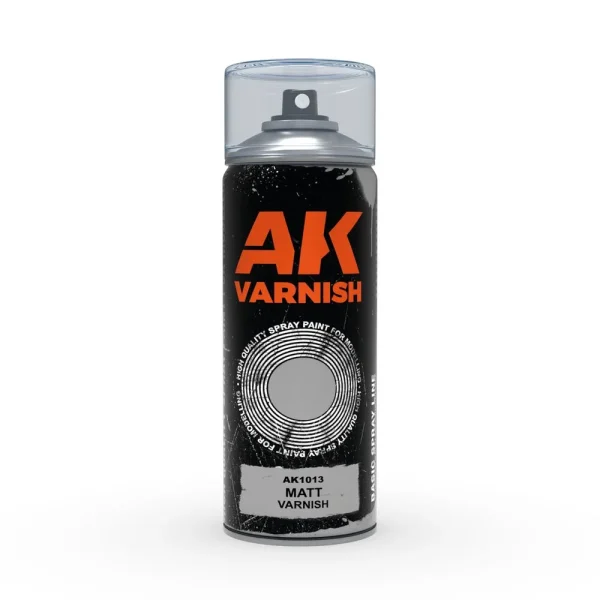 AK Interactive – Matt Varnish – Spray 400ml (Includes 2 nozzles) – AK1013 - AK Interactive - Ludik Vault