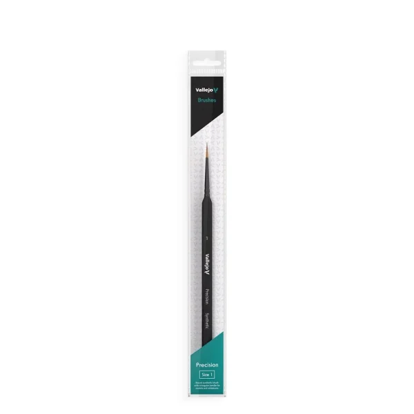 9551002288 Vallejo – Round Synthetic Brush, Triangular Handle No. 1 – B03001 - Vallejo - Ludik Vault