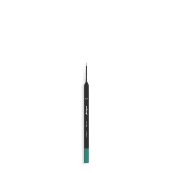 9551002325-1 Vallejo - Round Synthetic Brush, Triangular Handle No. 3/0 - B03030