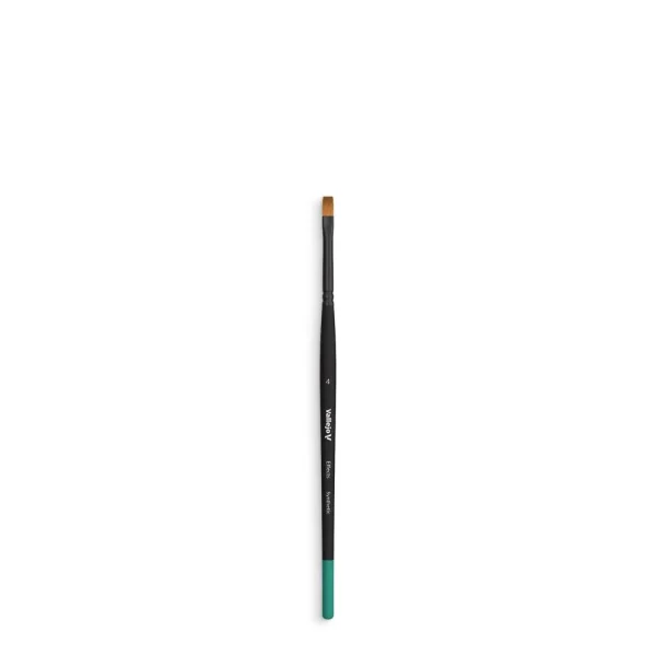 Vallejo - Flat Rectangular Synthetic Brush No. 4 - B04004
