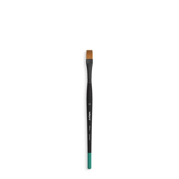 9551002370-1 Vallejo - Flat Rectangular Synthetic Brush No. 10 - B04010