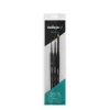 9551002530 Vallejo – Starter Set (Round No.1 & 3/0 Triangular Handle, Flat No.4, synthetics) – B03990 - Vallejo - Ludik Vault