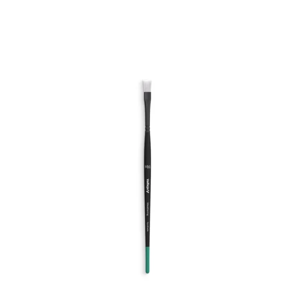 9551002608-1 Vallejo - Weathering Flat Synthetic Brush Medium (6) - B09002