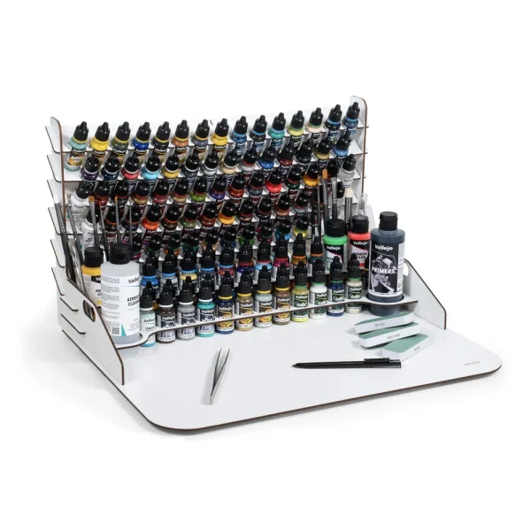 9551260145 Vallejo – Paint display and work station with vertical storage 50 x 37 x 29,5 cm – 26014 - Vallejo - Ludik Vault
