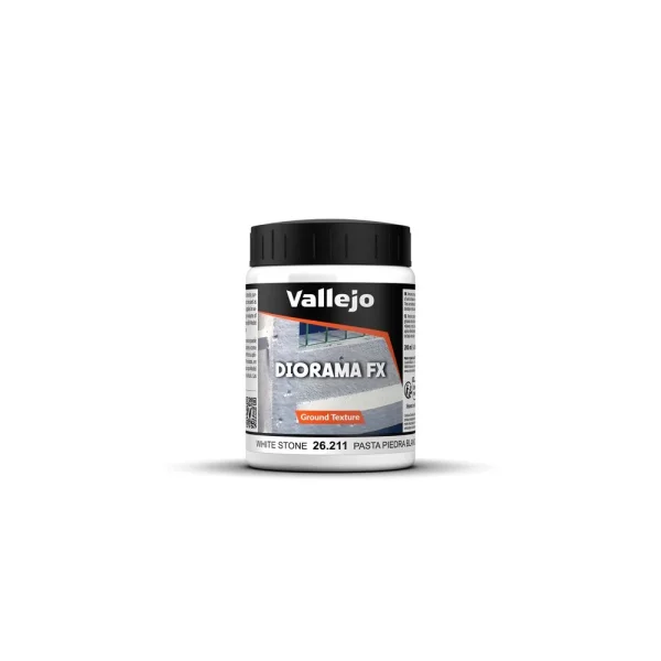 9551262118 Vallejo – White Stone Paste 200 ml – 26211 - Vallejo - Ludik Vault