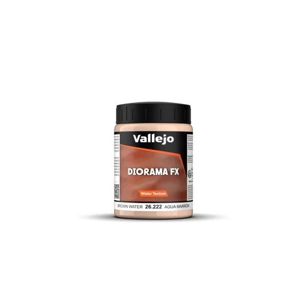 9551262224 Vallejo – Brown Water 200 ml – 26222 - Vallejo - Ludik Vault