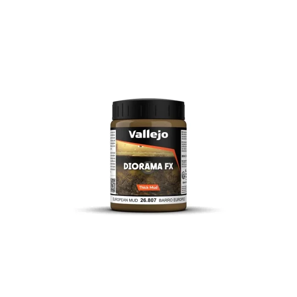9551268073 Vallejo – European Thick Mud 200 ml – 26807 - Vallejo - Ludik Vault