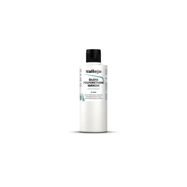9551276504 Vallejo – Gloss Polyurethane Varnish 200 ml – 27650 - Vallejo - Ludik Vault