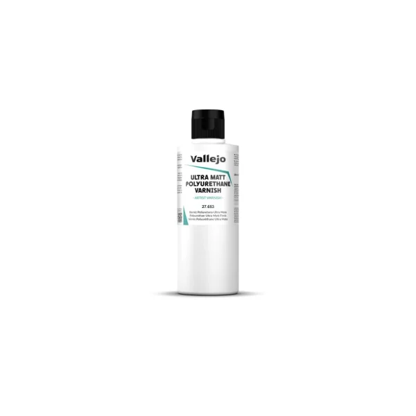 Vallejo – Ultra Matt Polyurethane Varnish 200 ml – 27653 - Vallejo - Ludik Vault