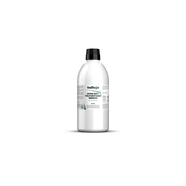 9551286534 Vallejo – Ultra Matt Polyurethane Varnish 500 ml – 28653 - Vallejo - Ludik Vault