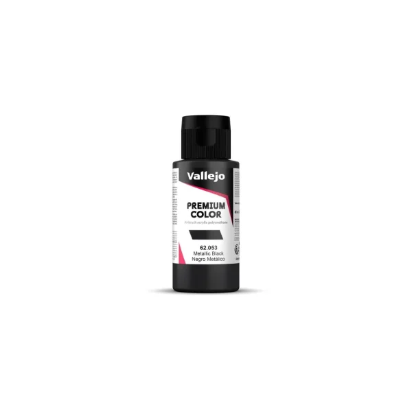 Vallejo – Metallic Black 60 ml – 62053 - Vallejo - Ludik Vault